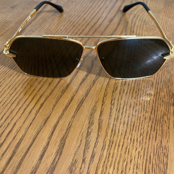 Versace Gold Frame Eyewear